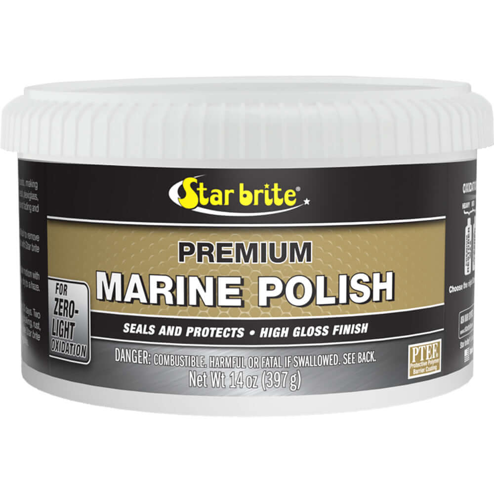 Star brite Premium Marine Polish - UV Protection & High Gloss Finish - 14 oz - 85714