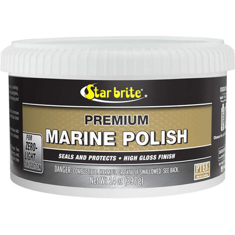 Star brite Premium Marine Polish - UV Protection & High Gloss Finish - 14 oz - 85714