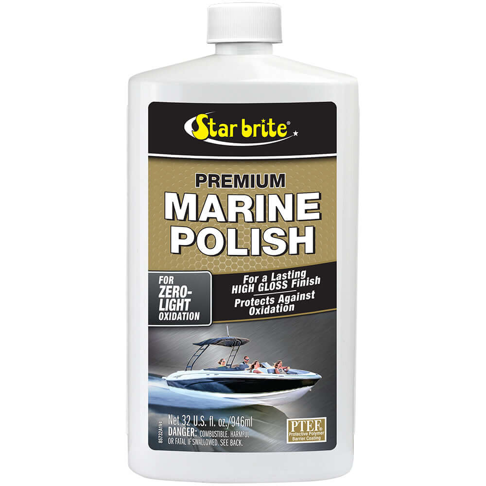 Star brite Premium Marine Polish - UV Protection & High Gloss Finish - 32 oz - 85732