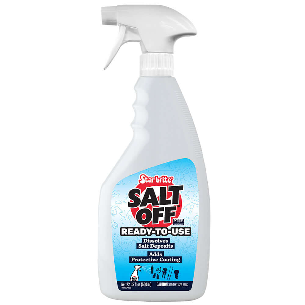 Star brite Salt Off - Ready-To-Use - Salt Remover Wash & Engine Flush - 22 oz - 93922