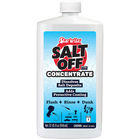 Star brite Salt Off - Concentrate- Salt Remover Wash & Engine Flush - 32 oz - 93932