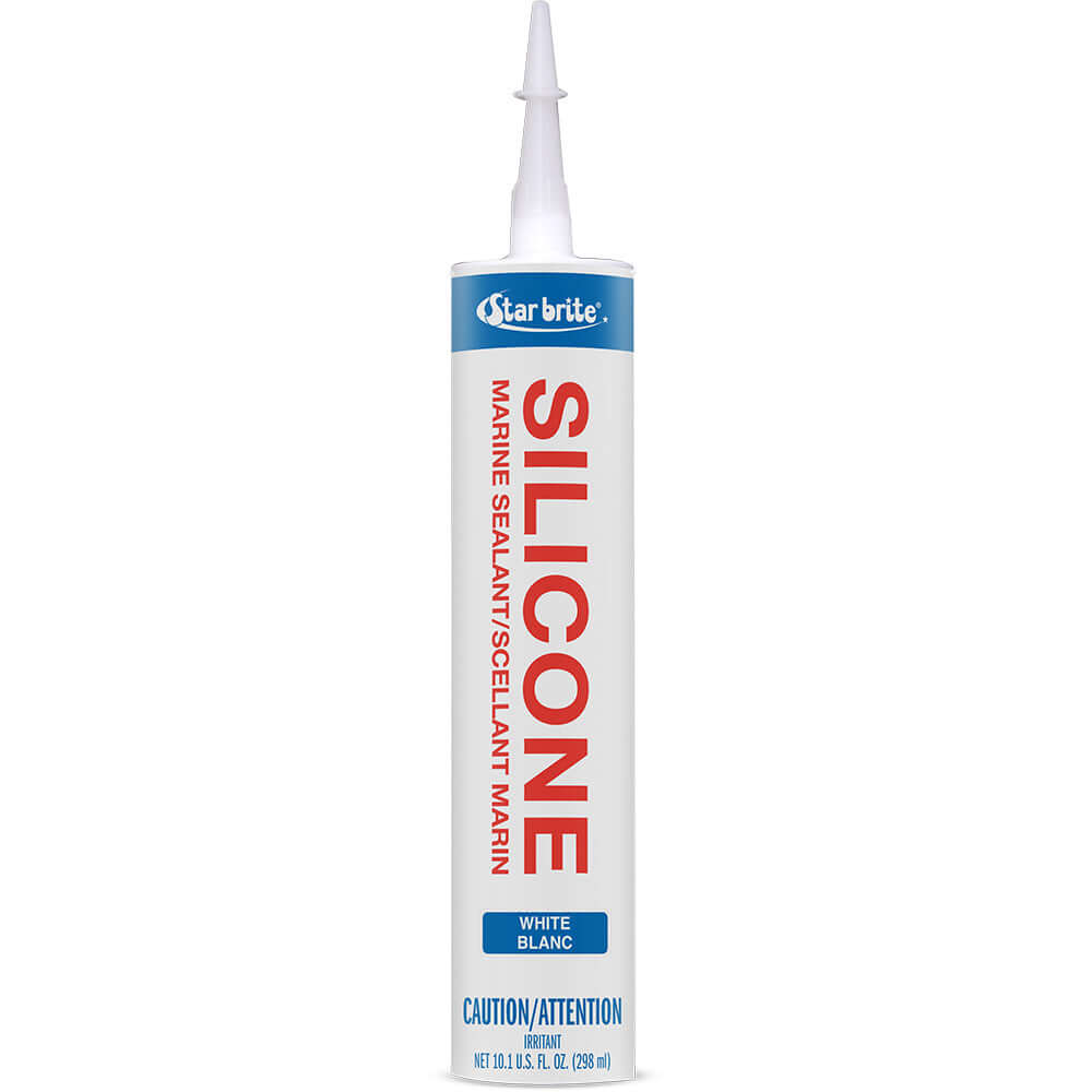 Star brite Marine Silicone Sealant - White - 10.3 oz - 82121
