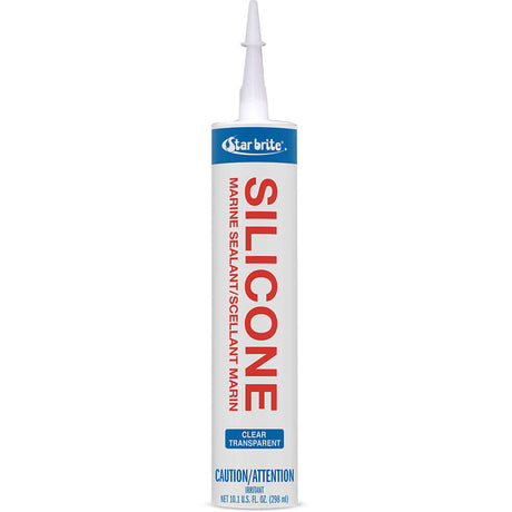 Star brite Marine Silicone Sealant - Clear - 10.3 oz - 82122