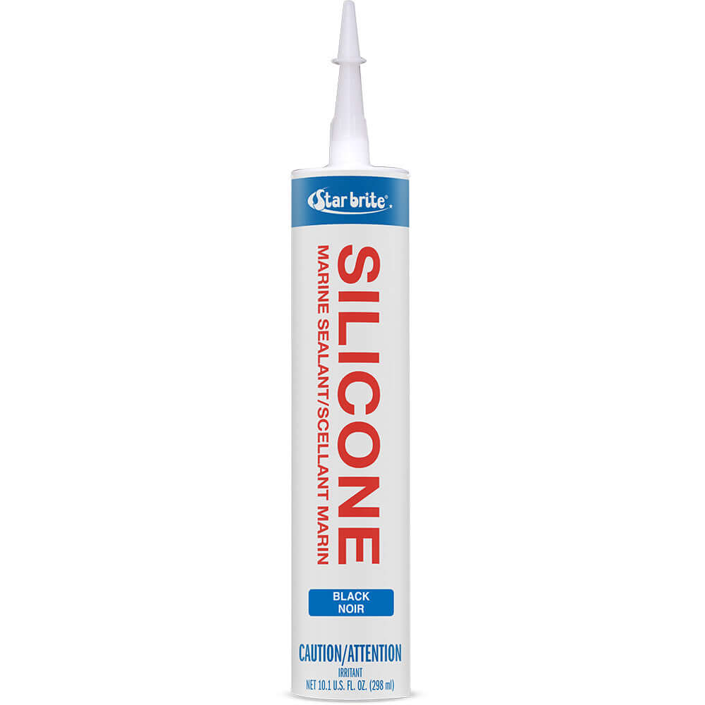 Star brite Marine Silicone Sealant - Black - 10.3 oz - 82123