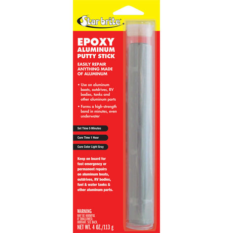 Star brite Epoxy Aluminum Putty Stick - 4 oz - 87004