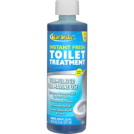 Star brite Instant Fresh Toilet Treatment - Lemon Scent - 8 oz *6 Pack - 71761