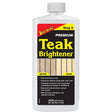 Star brite Premium Teak Brightener 16 oz bottle for restoring weathered teak wood