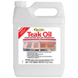 Star Brite Teak Oil - Long Lasting, Penetrating, Sealer, & Preserver w/UV Inhibitors - 1 Gallon - 81600