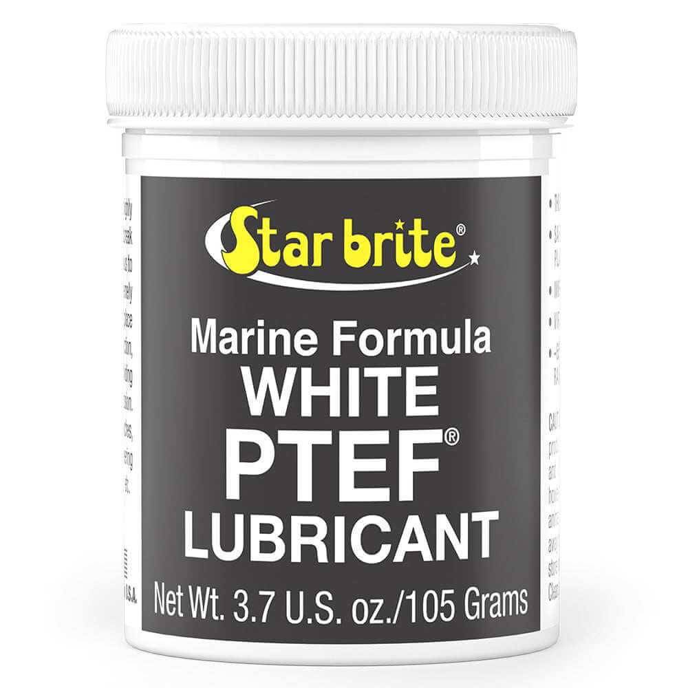 Star brite Marine Grade White PTEF Lubricant 3.7 oz container for marine equipment protection