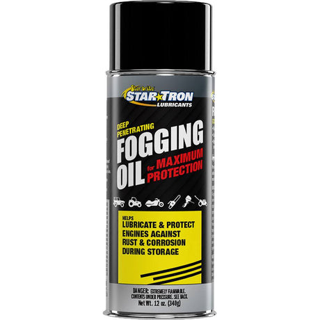 Star brite Star-Tron Deep Penetrating Fogging Oil 12 oz bottle for engine rust and corrosion protection during storage