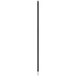Star brite 4-foot black aluminum brush handle with screw-on design for versatile cleaning tasks