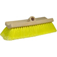 Star brite 10-inch bi-level boat brush with soft yellow bristles for gentle marine surface cleaning