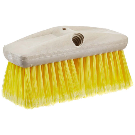 Star brite 8" Soft Bristle Wash Brush - Extend-A-Brush Compatible - Yellow - 40013