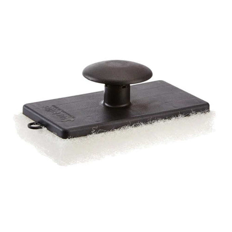 Star brite All-Purpose Fine Scrubber Pad set with ergonomic handle and multi-texture pads for delicate, scratch-free cleaning of boat, teak, and metal surfaces