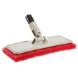 Star brite large scrub pad with flexible head scrubber medium texture red for versatile cleaning