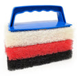 Star brite Large Multi-Texture Scrub Pad Kit w/Interchangeable Handle - 42023
