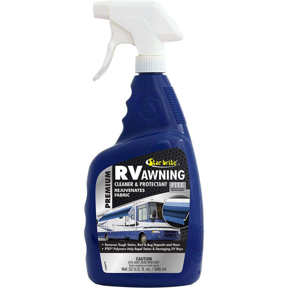 Star brite Premium RV Awning Cleaner 32 oz spray bottle for fabric and vinyl awnings with UV protection