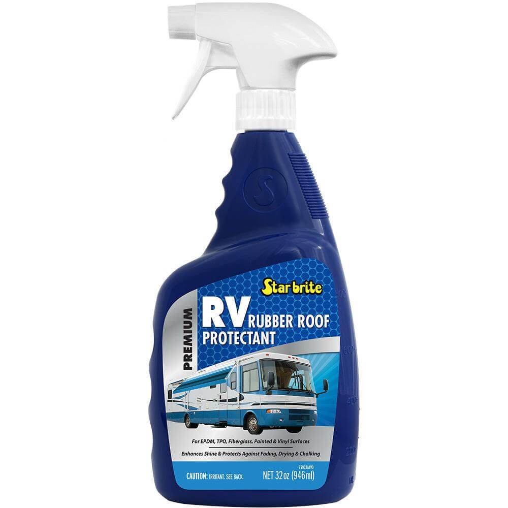 Star brite Premium RV Roof Care rubber roof protectant spray 32 oz bottle