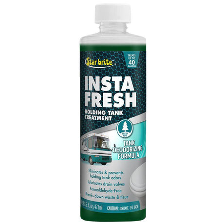 Star brite Instafresh 8 oz 4-pack holding tank treatment with fresh pine scent for RV and marine toilets