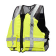 Mustang Industrial Mesh Vest - Hi-Vis Fluorescent Yellow Green - 4XL/5XL - MV1254T3-239-4XL/5XL-279