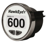 HawkEye DepthTrax Edge In-Dash Depth Finder - HD Color Display - 600' Max Depth - TM Transducer - DT3BX-TM