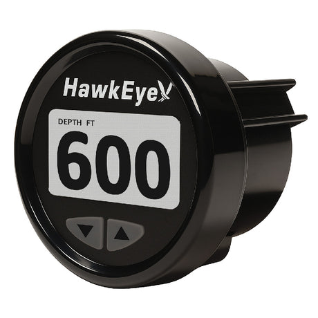 HawkEye DepthTrax Edge In-Dash Depth Finder - HD Color Display - 600' Max Depth - TM Transducer - DT3BX-TM