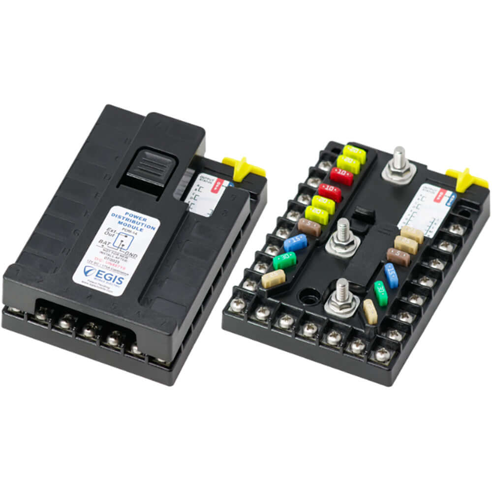 Egis PDM 14 Circuit + Ground 175A 12V w/Kill Switch - 2601