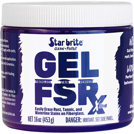 Star brite GEL FSR Xtreme Fiberglass Stain Remover - 16 oz - 205216
