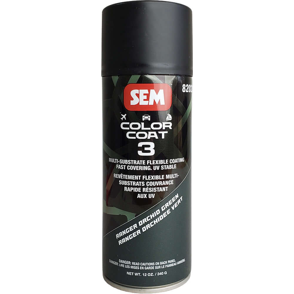 SEM Color Coat 3 - Ranger Orchid Green - 12 oz - 82023
