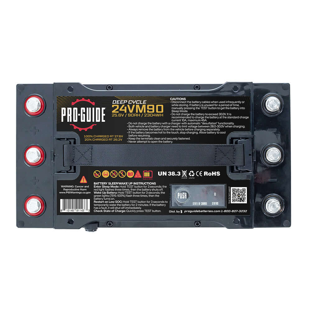 Pro-Guide Alpha Series Lithium Battery - 24V - 90AH - Group 31 - 24VM90