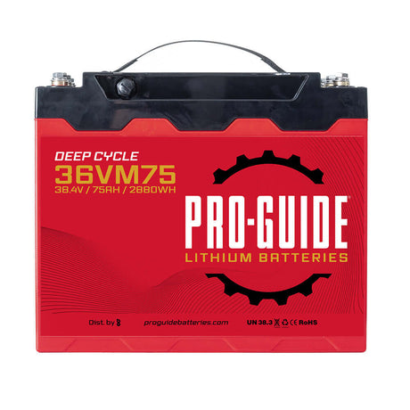 Alpha Series Lithium Battery - 36V - 75AH - Group 31 (Tall) - 36VM75