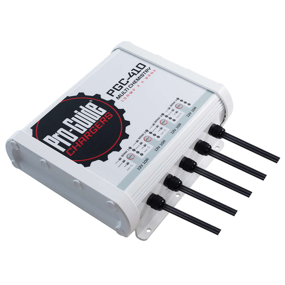 Pro-Guide 4 Bank On-Board Battery Charger - 12V - 40-Amp - PGC-410
