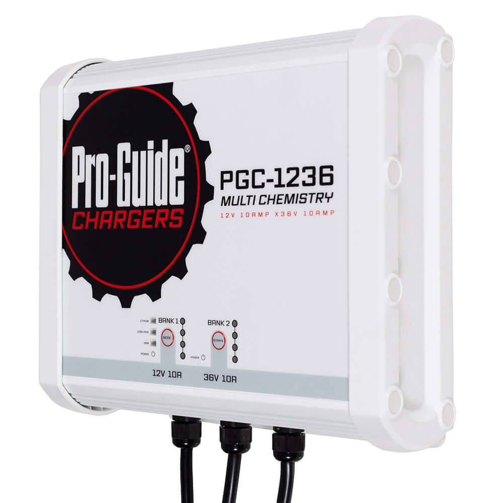 Pro-Guide 2 Bank On-Board Battery Charger - (1) 12V / (1) 36V - 20-Amp - PGC-1236