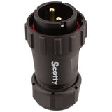 Scotty 2123 Marine Grade Plug - 12V - 2123