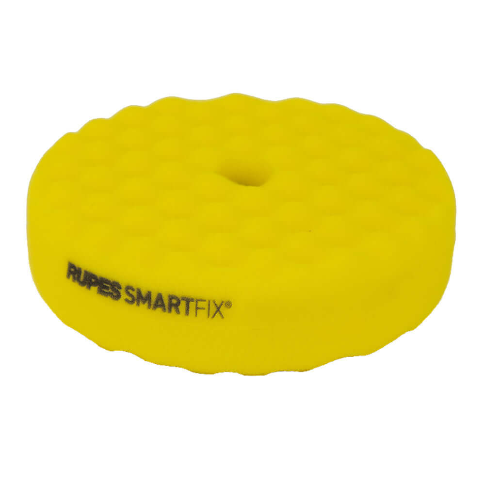 RUPES SMARTFIX Double-Sided Fine Foam Pad - 180mm - Yellow - 9.DSF180MM