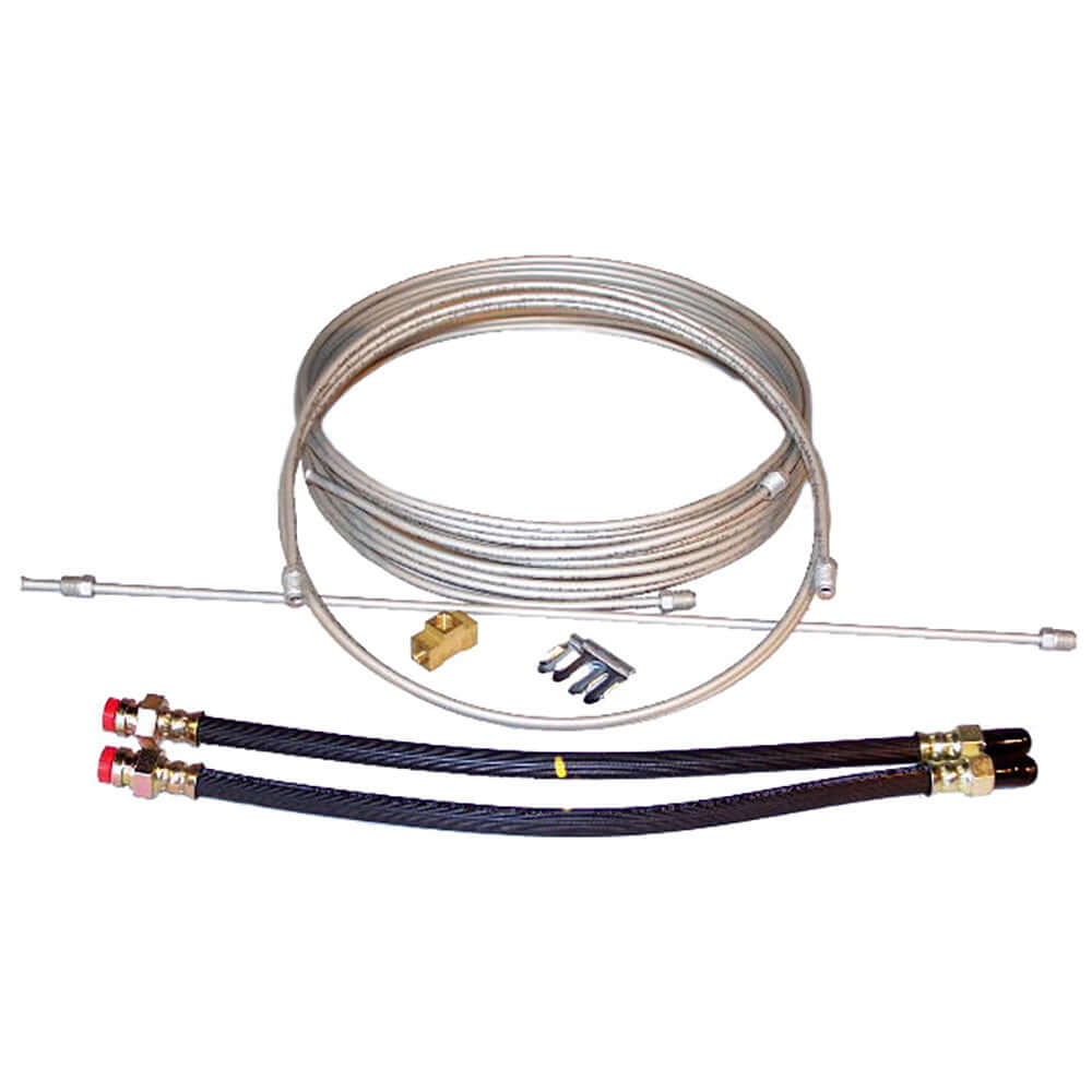 Load Rite Steel Brake Line Kit - Single Axle - 6016.1