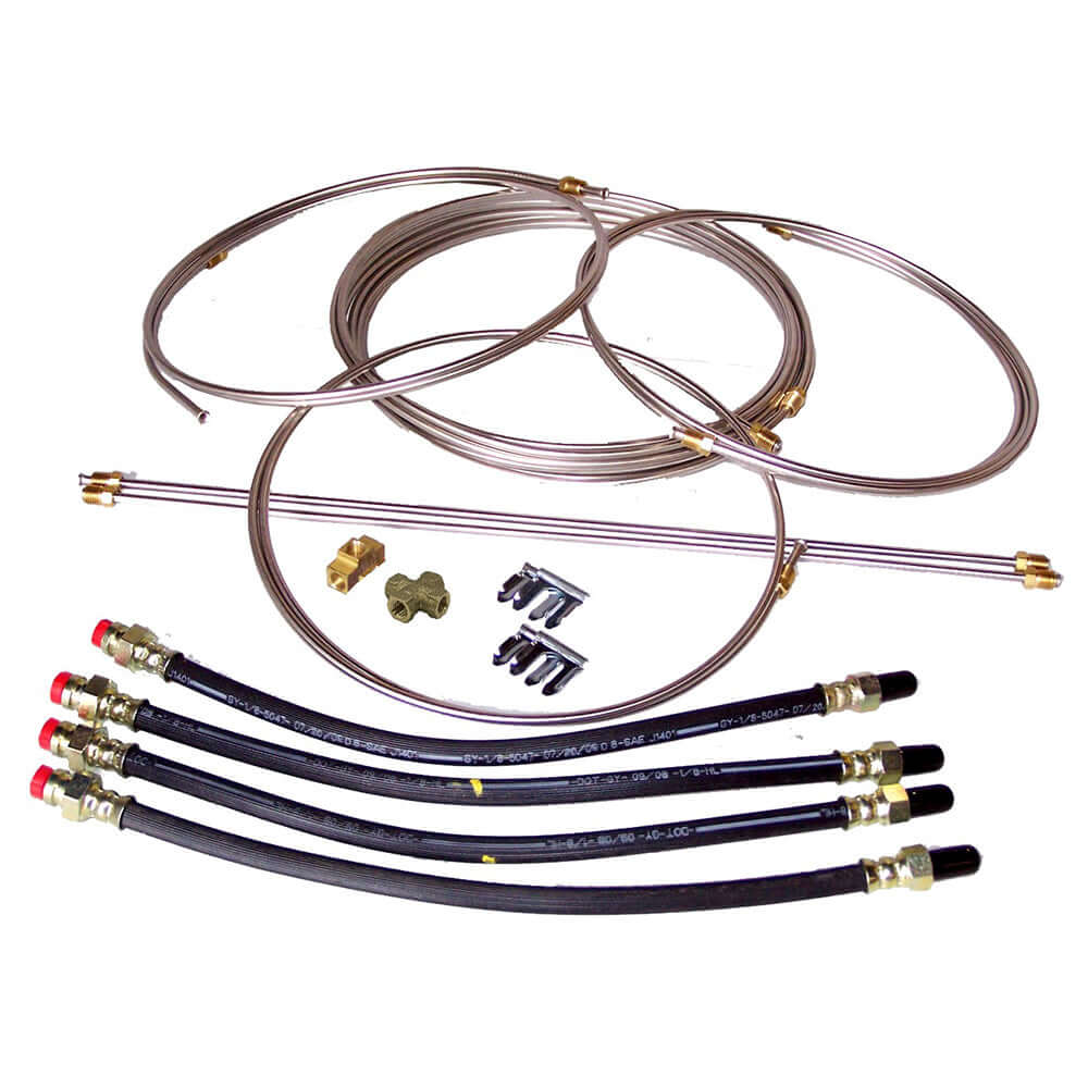 Load Rite Stainless Steel Brake Line Kit f/Tandem Trailer - 6017.10S