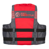 Full Throttle Adult Nylon Life Jacket - 2X/4X - Red/Black - 112200-100-080-26
