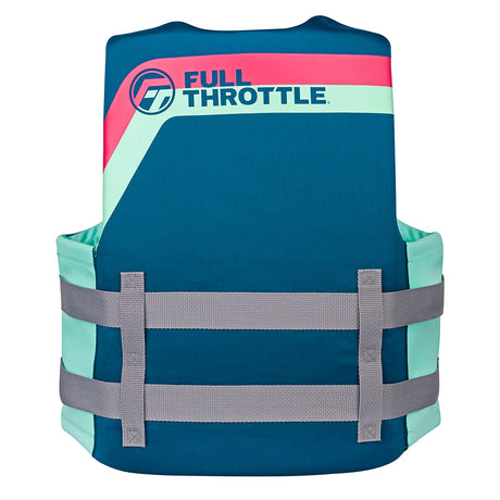 Full Throttle Adult Rapid-Dry Life Jacket - S/M - Aqua - 142100-505-030-27