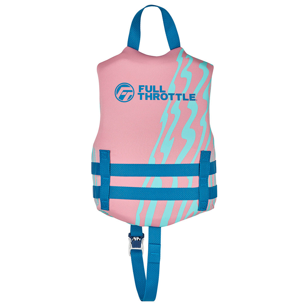 Full Throttle Child Rapid Dry Life Jacket - Pink - 142100-105-001-26