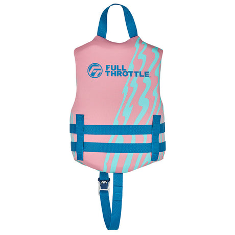 Full Throttle Child Rapid Dry Life Jacket - Pink - 142100-105-001-26