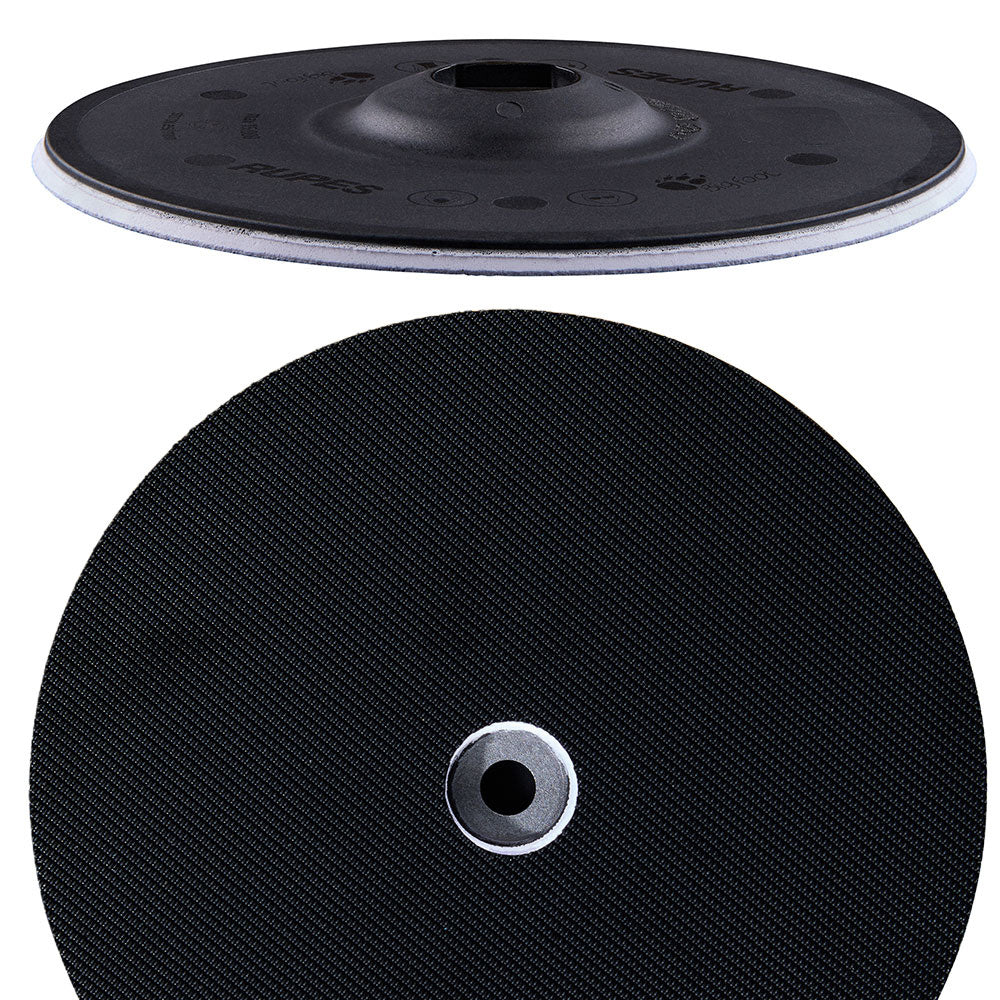 RUPES PrecisionPro Backing Plate 150mm/6" Velcro M8 Bolt & Shroud Lubricant - 981.720/C
