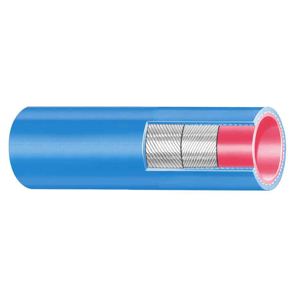 Trident Marine 5/8" x 50' Silicone & Rubber Heater Hose - Blue - 131V0586