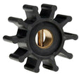 Jabsco Impeller Kit - Neoprene - 10 Blade - 2" Diameter x 7/8" Wide - Slotted Shaft Pin Drive - Brass Insert - 15/32" Shaft Diameter - 18653-0001-P