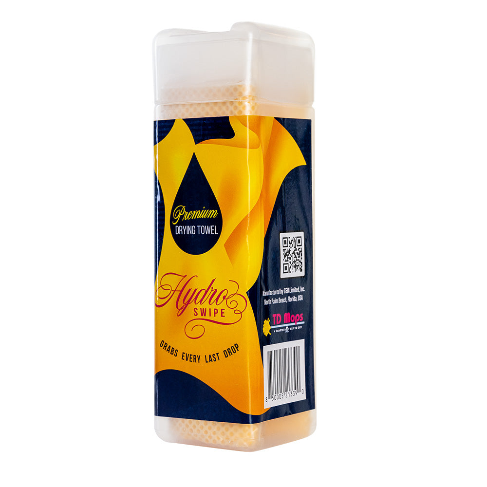 TD Mop HydroSwipe Chamois Cloth - 24" x 32" - HYDRO