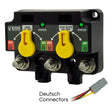 Egis XD Flex 1 Dual Relay/ACR w/Knob - 6-Pin DTM Connector - 8820-1110
