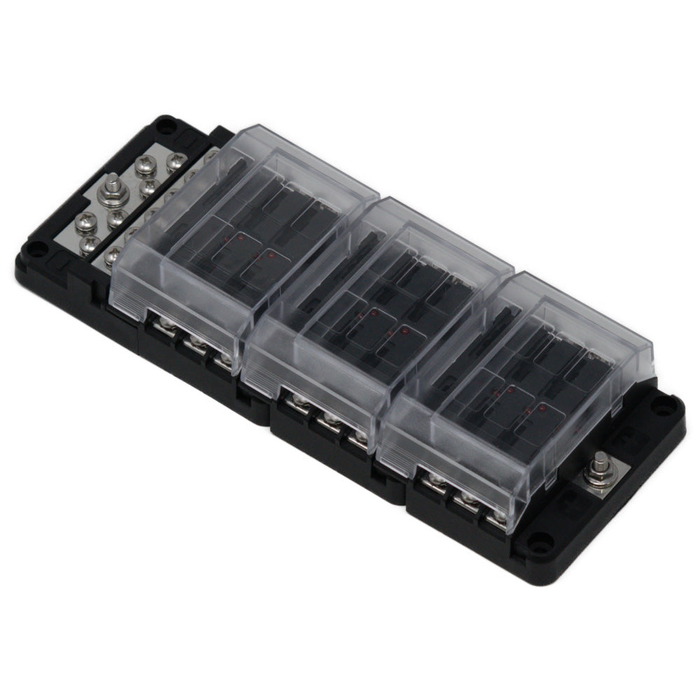 Egis RT Fuse Block 18 Position w/Ground & LED Indication - 8031