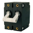 Egis A Series White Toggle Panel Mount Circuit Breaker - Dual Pole 50A - 3202-50