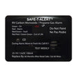 Safe-T-Alert 25 Series Surface Mount Dual Carbon Monoxide/Propane Alarm - 12V Hardwire - Black - 25-741-BL