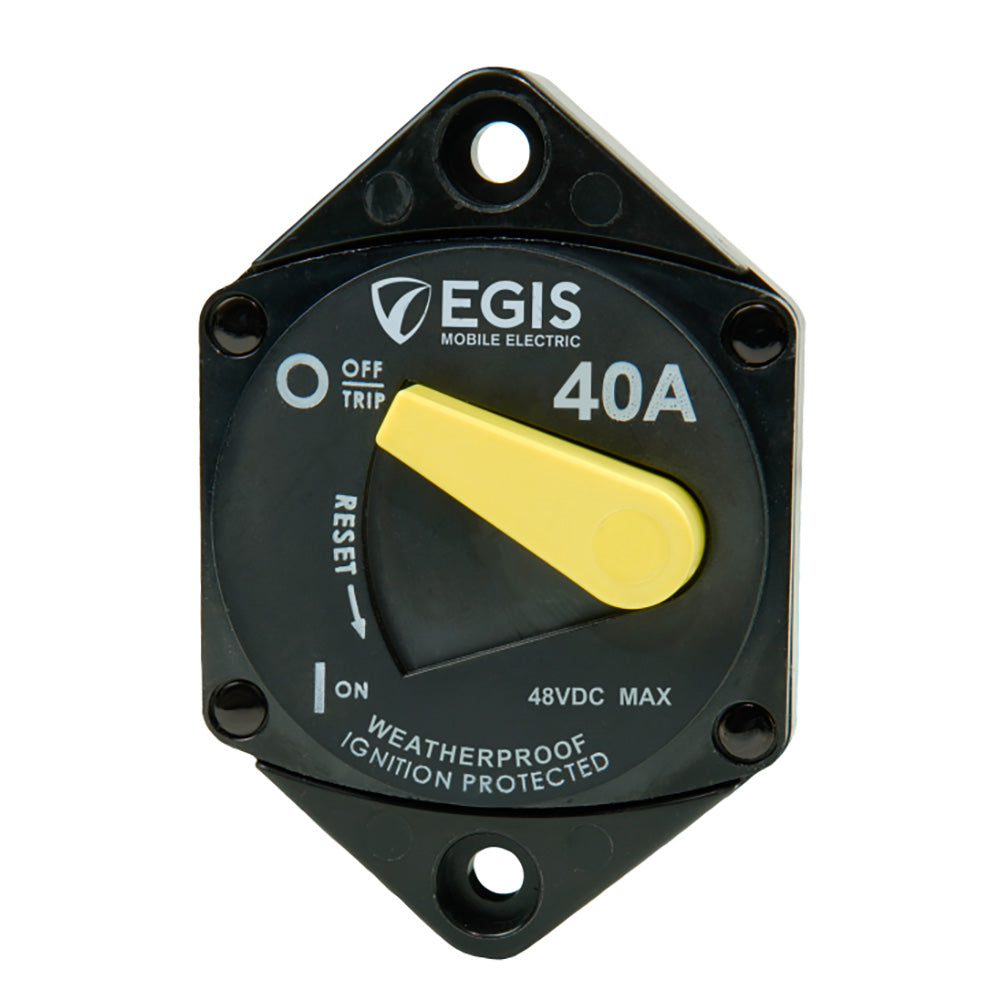 Egis 40A Circuit Breaker - 87 Series - Panel Mount - 4707-040